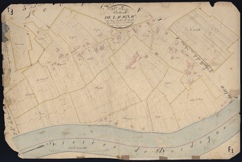 Sainte-Terre - -Section F feuille 1 : Lavagnac