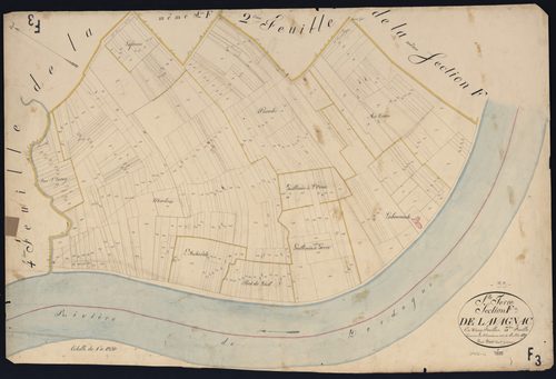 Sainte-Terre - -Section F feuille 3 : Lavagnac