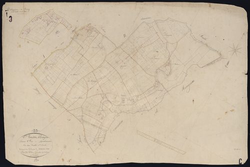 Saint-Vincent-de-Pertignas - -Section C feuille 1 : La Bouchonnerie
