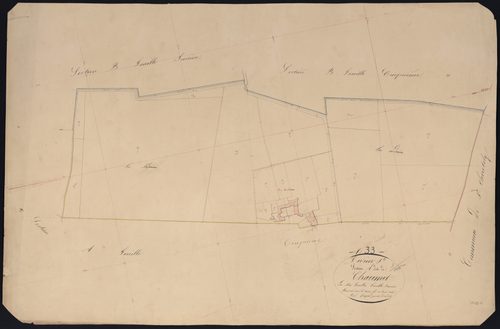 Saint-Vivien-de-Blaye - -Section A feuille 6 : Chaumet