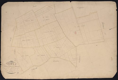 Saint-Vivien-de-Blaye - -Section A feuille 4 : Chaumet