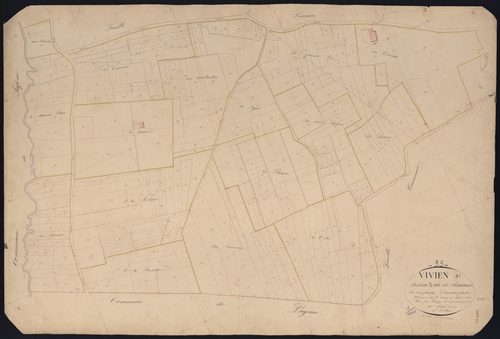 Saint-Vivien-de-Blaye - -Section A feuille 2 : Chaumet