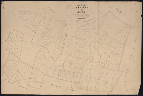 Saint-Vivien-de-Blaye - -Section B feuille 5 : Le Bourg