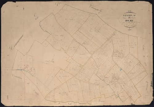 Saint-Vivien-de-Blaye - -Section B feuille 3 : Le Bourg