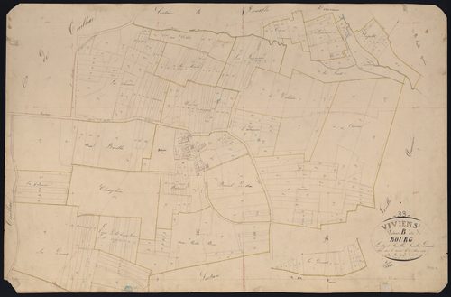 Saint-Vivien-de-Blaye - -Section B feuille 2 : Le Bourg