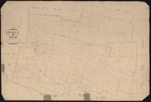 Saint-Vivien-de-Blaye - -Section B feuille 6 : Le Bourg