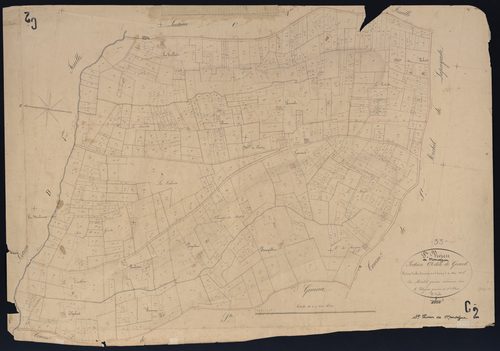 Saint-Vivien-de-Monségur - -Section C feuille 2 : Girard