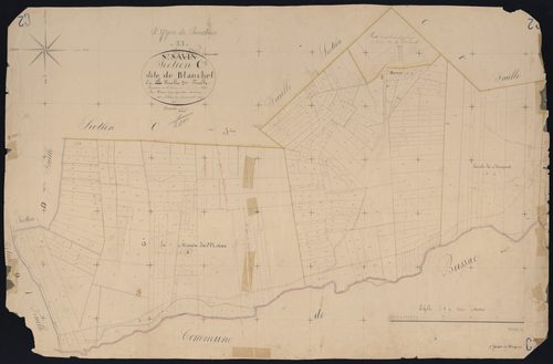 Saint-Yzan-de-Soudiac - -Section C feuille 2 : Blanchet