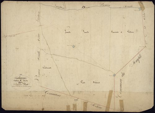 Salaunes - -Section C feuille 2 : Le Plecq