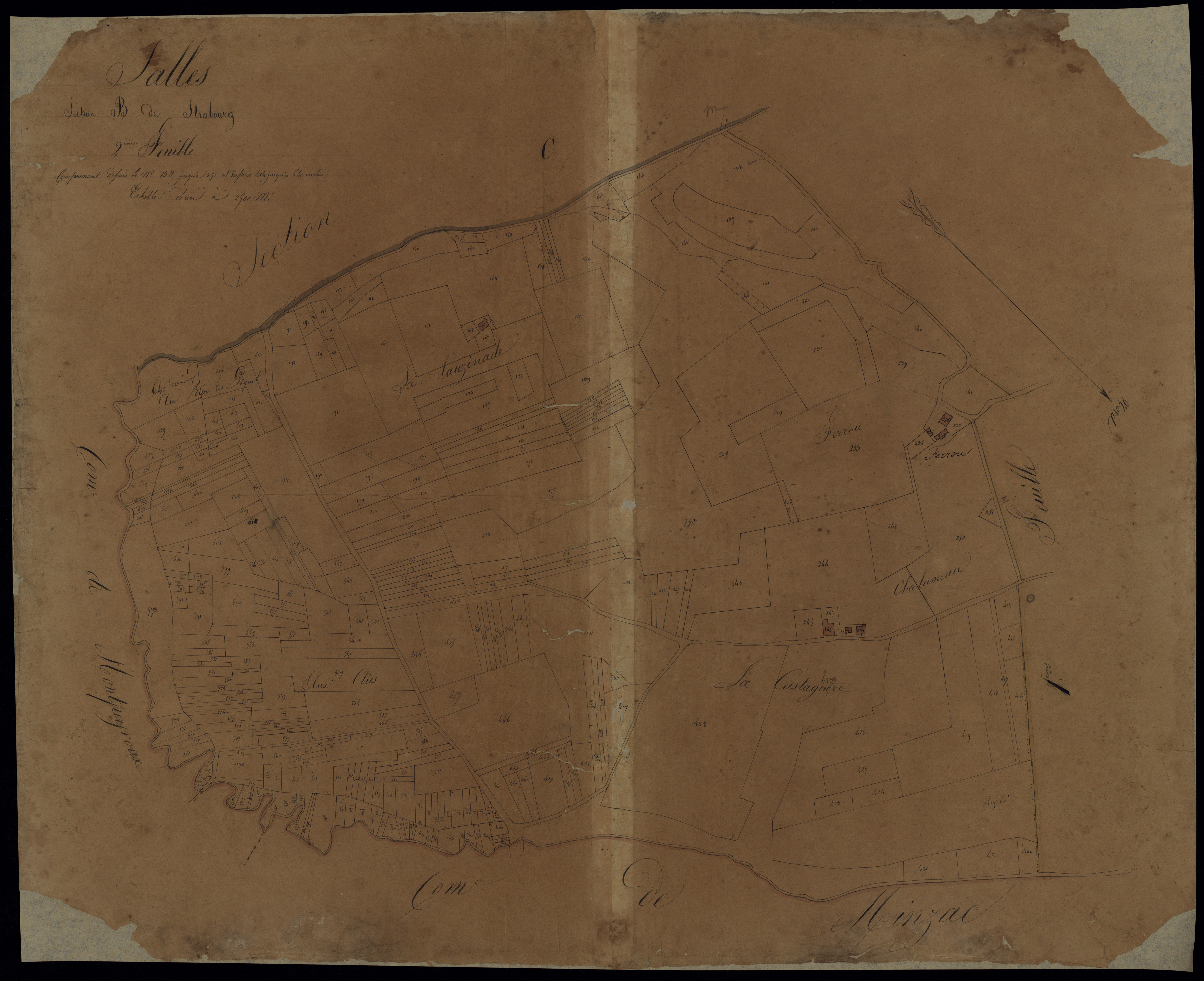 Salles - -Section B feuille 2 : Strabourg