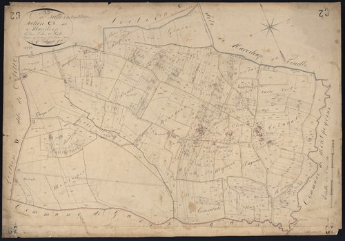 Salles-de-Castillon - -Section C feuille 2 : Marceloup
