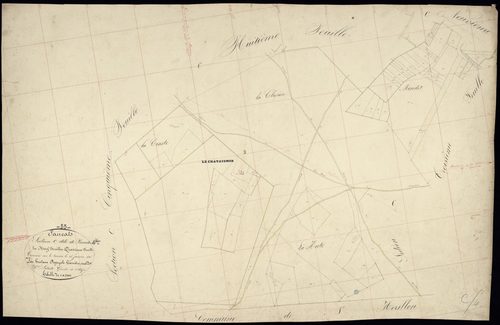 Saucats - -Section C feuille 4 : Baudes