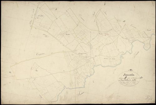 Saucats - -Section B feuille 4 : Esclauzets