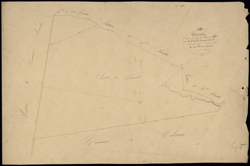 Saucats - -Section C feuille 5 : Baudes