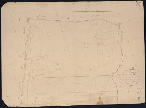 Saugon - -Section B feuille 1 : La Sarrotte
