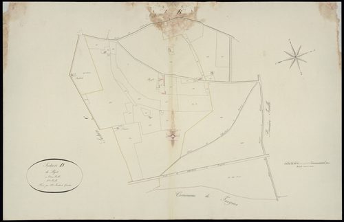 Sauternes - -Section D feuille 2 : Pajot