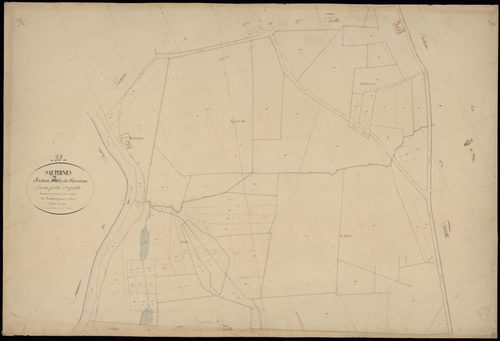 Sauternes - -Section A feuille 2 : Carrasse