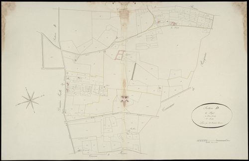 Sauternes - -Section D feuille 1 : Pajot