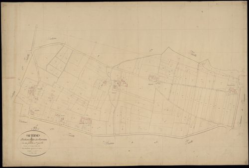 Sauternes - -Section A feuille 4 : Carrasse