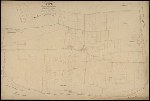 Sauternes - -Section A feuille 6 : Carrasse