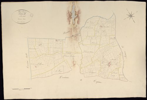 La Sauve - -Section D feuille 2 : Bonneau