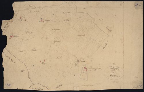 Soulignac - -Section C feuille 2 : Caussour