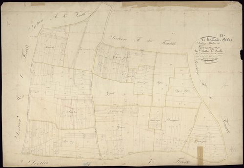 Le Taillan-Médoc - -Section A feuille 6 : Germignan
