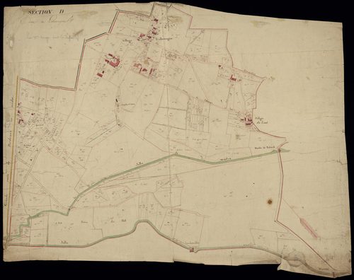 Le Taillan-Médoc - -Section D feuille unique : L'Allemagne