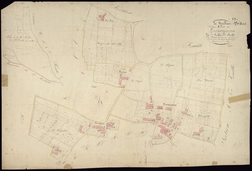 Le Taillan-Médoc - -Section A feuille 5 : Germignan