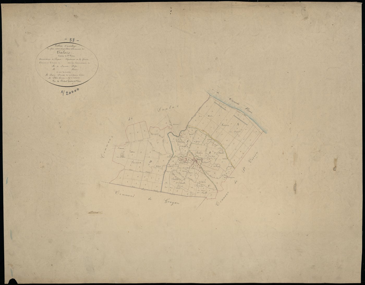 Talais - -Tableau d'assemblage