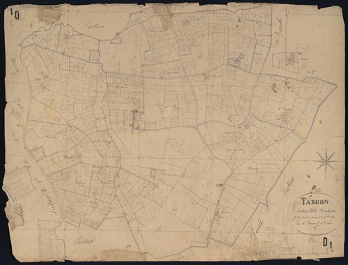 Targon - -Section D feuille 1 : Toutigeac