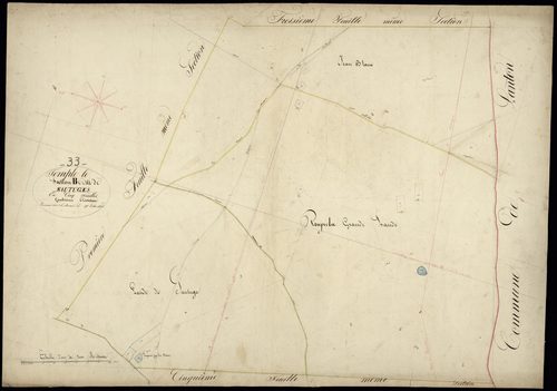 Le Temple - -Section B feuille 4 : Sautuges