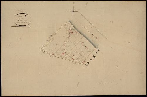 Toulenne - -Section A feuille 2 : La Rivière