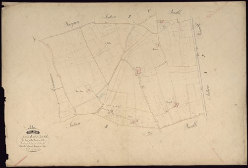 Toulenne - -Section B feuille 2 : Jean-Cabos