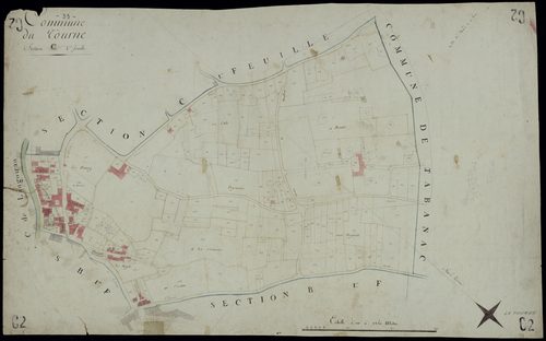 Le Tourne - -Section C feuille 2 : non indiqué