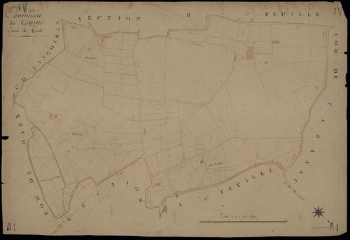 Le Tourne - -Section A feuille 1 : non indiqué