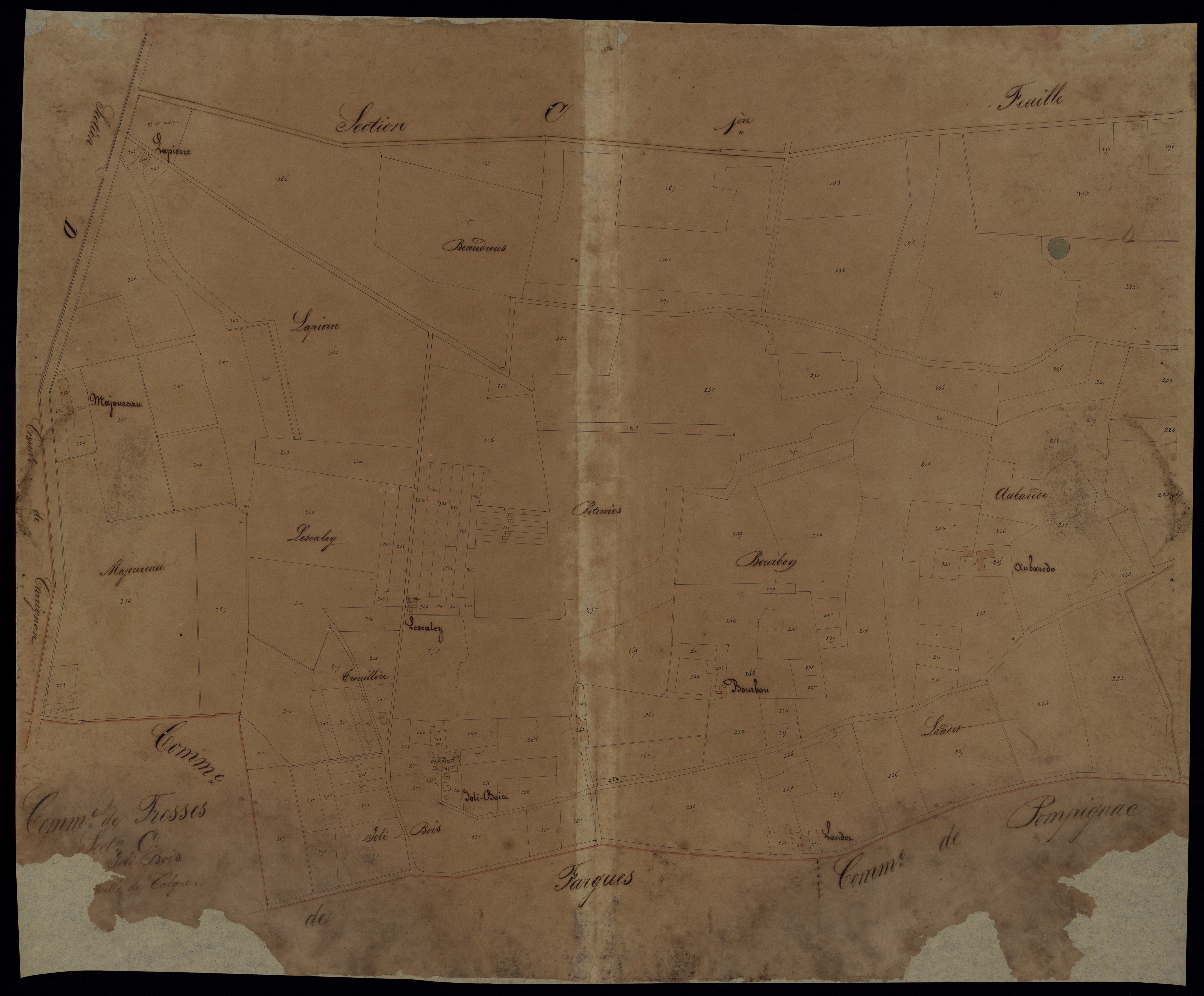 Tresses - -Section C feuille 2 : Joli-Bois