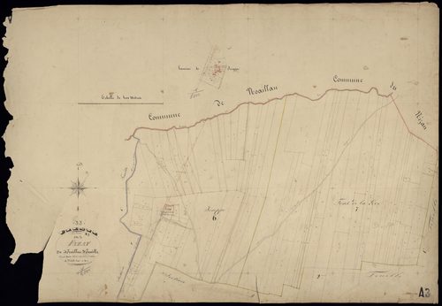 Uzeste - -Section A feuille 3 : Fazat