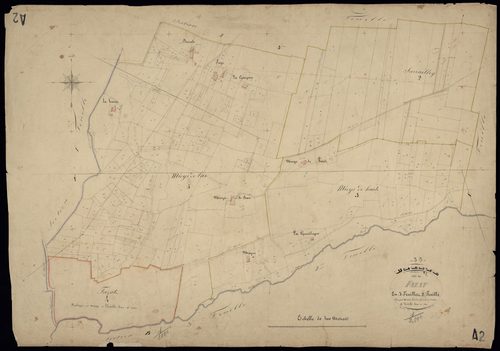 Uzeste - -Section A feuille 2 : Fazat