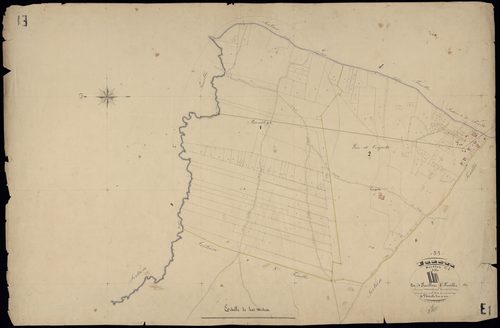 Uzeste - -Section E feuille 1 : Illon