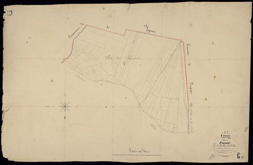 Uzeste - -Section C feuille 2 : Labardin