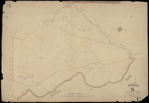 Uzeste - -Section E feuille 2 : Illon