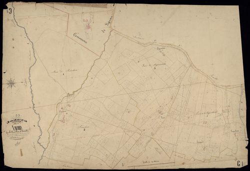 Uzeste - -Section C feuille 1 : Labardin