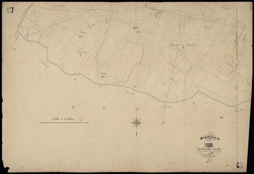Uzeste - -Section C feuille 3 : Labardin
