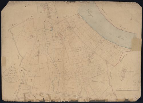 Vayres - -Section E feuille 2 : Le Bourg