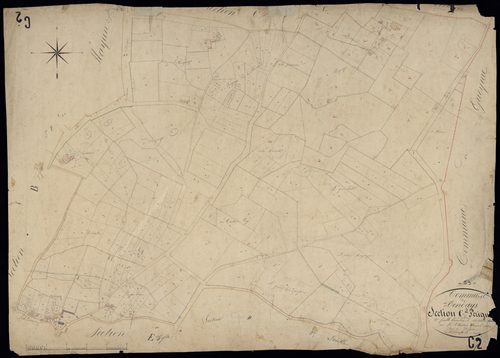 Vendays-Montalivet - -Section C feuille 2 : Perigueys