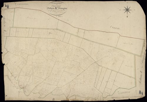 Vendays-Montalivet - -Section B feuille 1 : Mayan