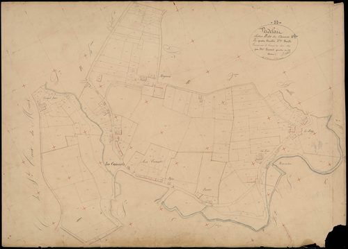 Verdelais - -Section B feuille 3 : Les Camarts