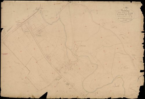 Verdelais - -Section C feuille 4 : Le Bourg