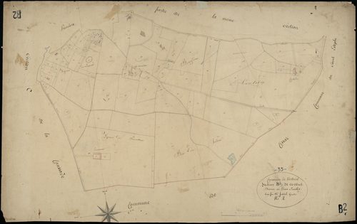 Vertheuil - -Section B feuille 2 : Vertheuil